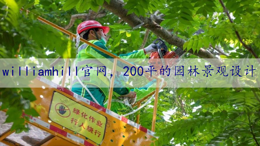 200平的园林景观设计