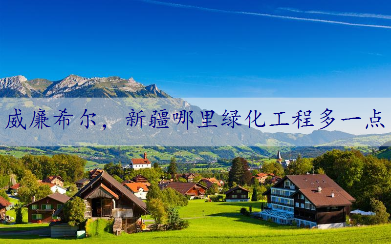 新疆哪里绿化工程多一点